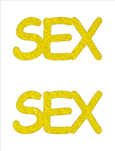 Custom-Buzz Word - SEX Yellow Paper