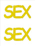 Custom-Buzz Word - SEX Yellow Paper