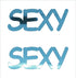 Custom-Buzz Word - SEXY Blue Sky