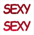 Custom-Buzz Word - SEXY Red