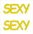 Custom-Buzz Word - SEXY Yellow Paper