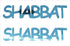 Custom-Buzz Word - SHABBAT Blue Sky