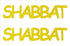 Custom-Buzz Word - SHABBAT Yellow Paper