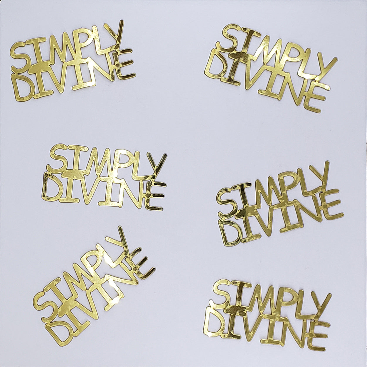 Custom-Buzz Word - SIMPLY DIVINE