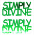 Custom-Buzz Word - SIMPLY DIVINE Green