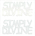 Custom-Buzz Word - SIMPLY DIVINE White