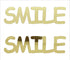 Custom-Buzz Word - SMILE Gold