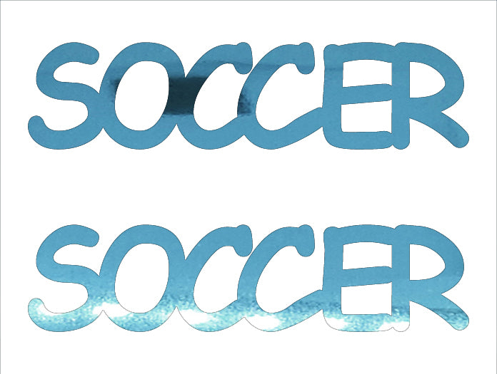 Custom-Buzz Word - SOCCER Blue Sky