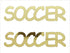 Custom-Buzz Word - SOCCER Gold