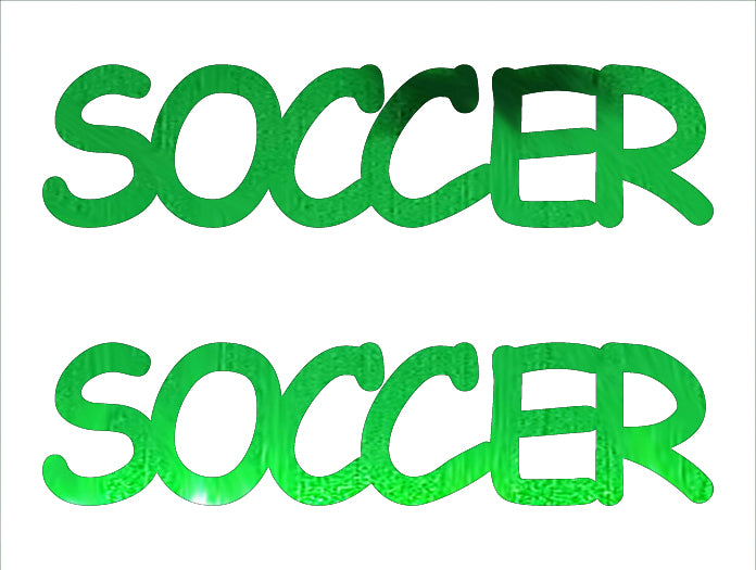 Custom-Buzz Word - SOCCER Green