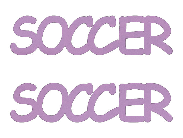 Custom-Buzz Word - SOCCER Pink