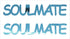 Custom-Buzz Word - SOULMATE Blue Sky