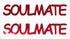 Custom-Buzz Word - SOULMATE Red