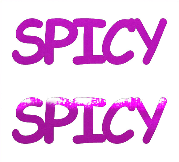 Custom-Buzz Word - SPICY Fuchsia