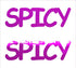 Custom-Buzz Word - SPICY Fuchsia