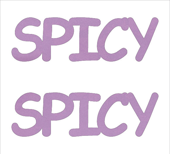 Custom-Buzz Word - SPICY Pink