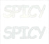 Custom-Buzz Word - SPICY White