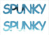 Custom-Buzz Word - SPUNKY Blue Sky