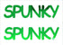 Custom-Buzz Word - SPUNKY Green