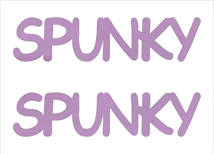 Custom-Buzz Word - SPUNKY Pink