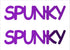 Custom-Buzz Word - SPUNKY Purple