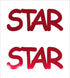 Custom-Buzz Word - STAR Red