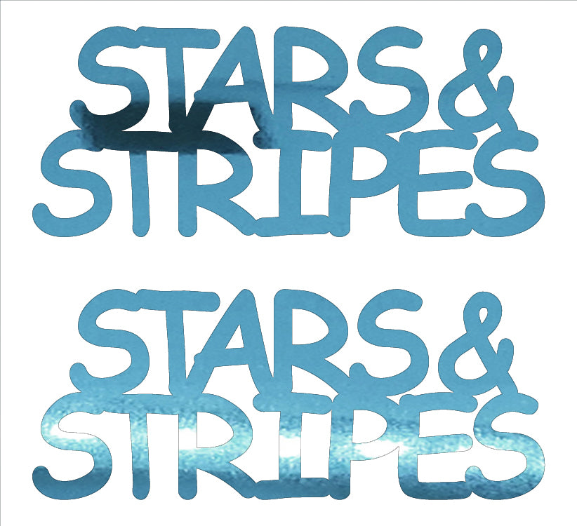 Custom-Buzz Word - STARS & STRIPES Blue Sky