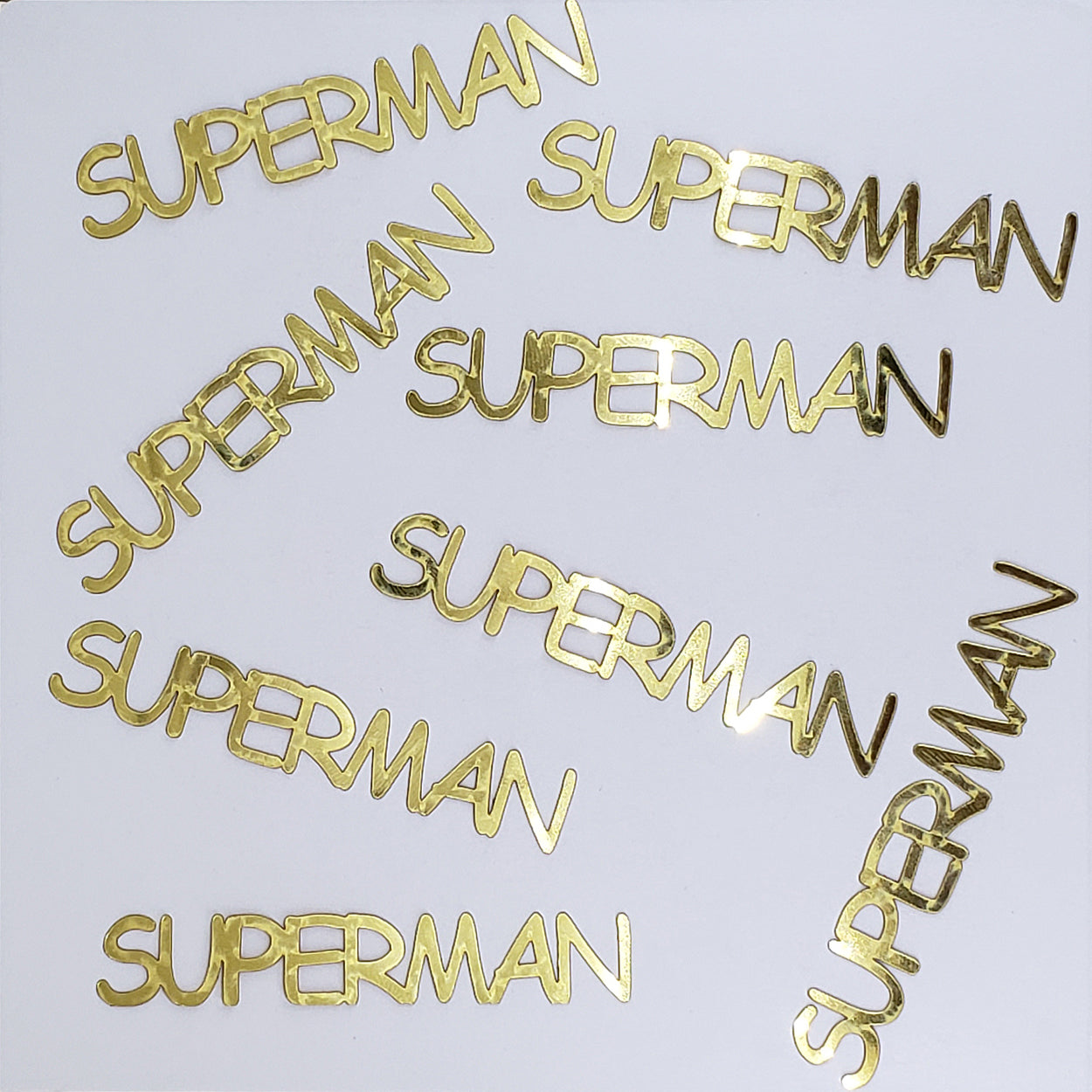 Custom-Buzz Word - SUPERMAN