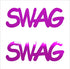 Custom-Buzz Word - SWAG Fuchsia