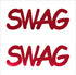 Custom-Buzz Word - SWAG Red