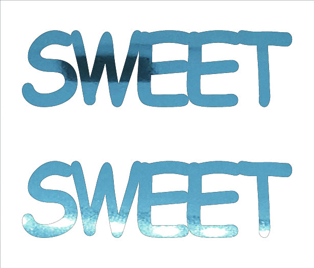 Custom-Buzz Word - SWEET Blue Sky