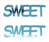 Custom-Buzz Word - SWEET Blue Sky