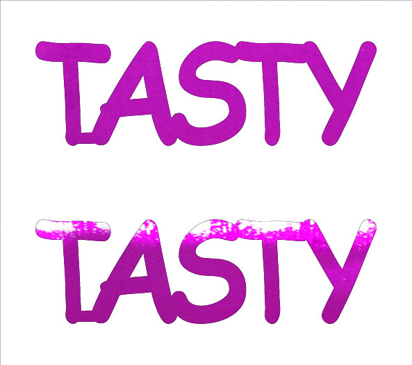 Custom-Buzz Word - TASTY Fuchsia