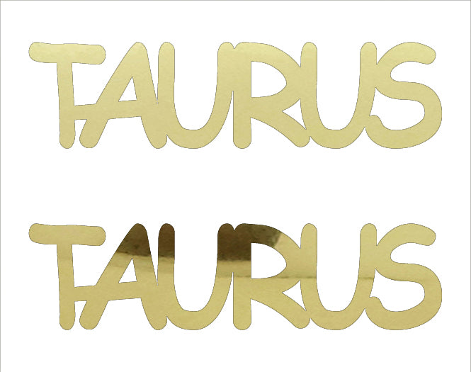 Custom-Buzz Word - TAURUS Gold