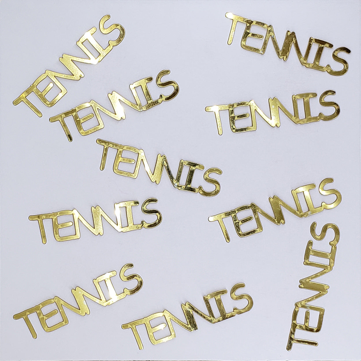 Custom-Buzz Word - TENNIS Gold