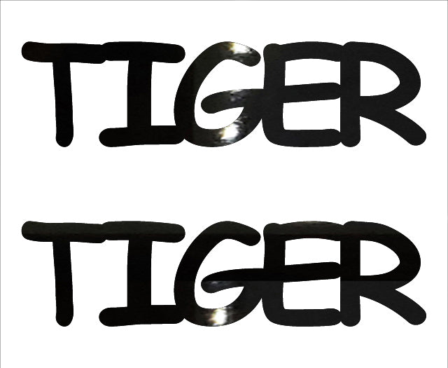 Custom-Buzz Word - TIGER Black