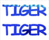 Custom-Buzz Word - TIGER Blue Royal