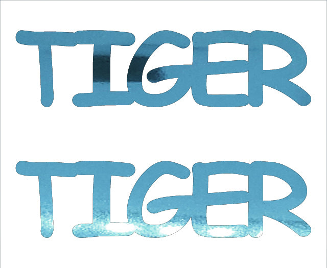 Custom-Buzz Word - TIGER Blue Sky