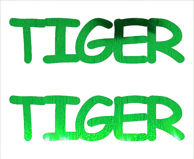 Custom-Buzz Word - TIGER Green