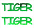 Custom-Buzz Word - TIGER Green