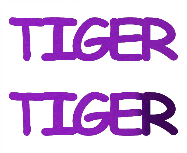 Custom-Buzz Word - TIGER Purple