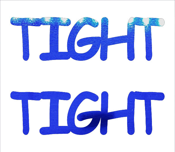 Custom-Buzz Word - TIGHT Blue Royal