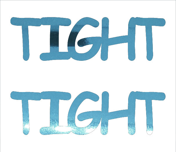 Custom-Buzz Word - TIGHT Blue Sky