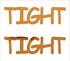 Custom-Buzz Word - TIGHT Orange