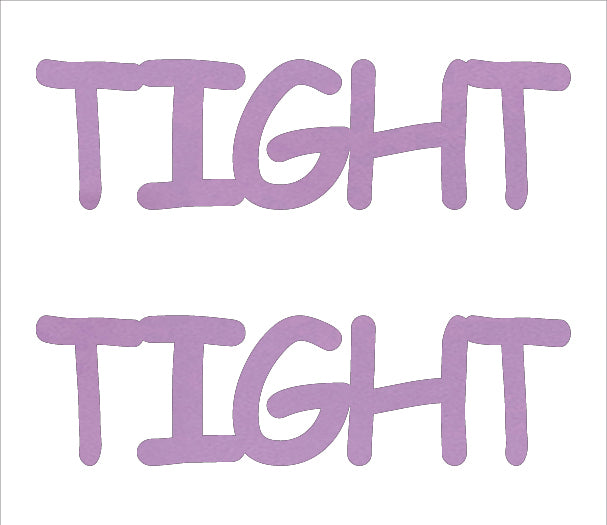 Custom-Buzz Word - TIGHT Pink