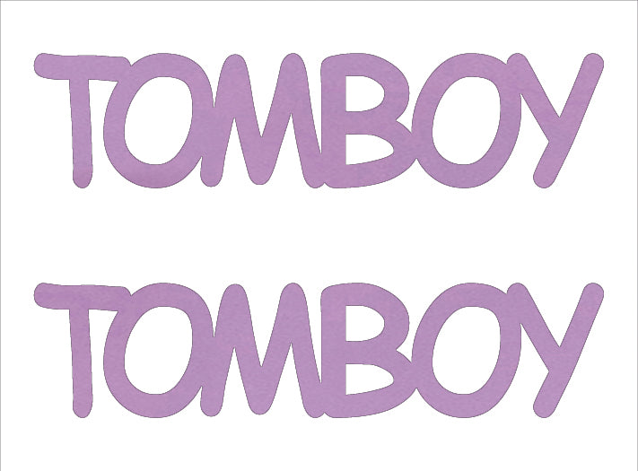 Custom-Buzz Word - TOMBOY Pink