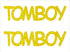 Custom-Buzz Word - TOMBOY Yellow Paper