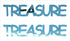 Custom-Buzz Word - TREASURE Blue Sky