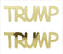 Custom-Buzz Word - TRUMP Gold