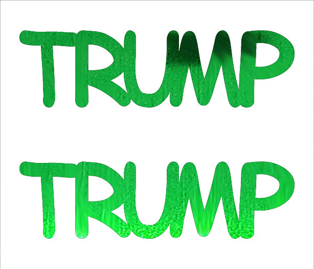 Custom-Buzz Word - TRUMP Green